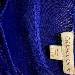 Coldwater Creek - Blue 2-pc Sweater Set